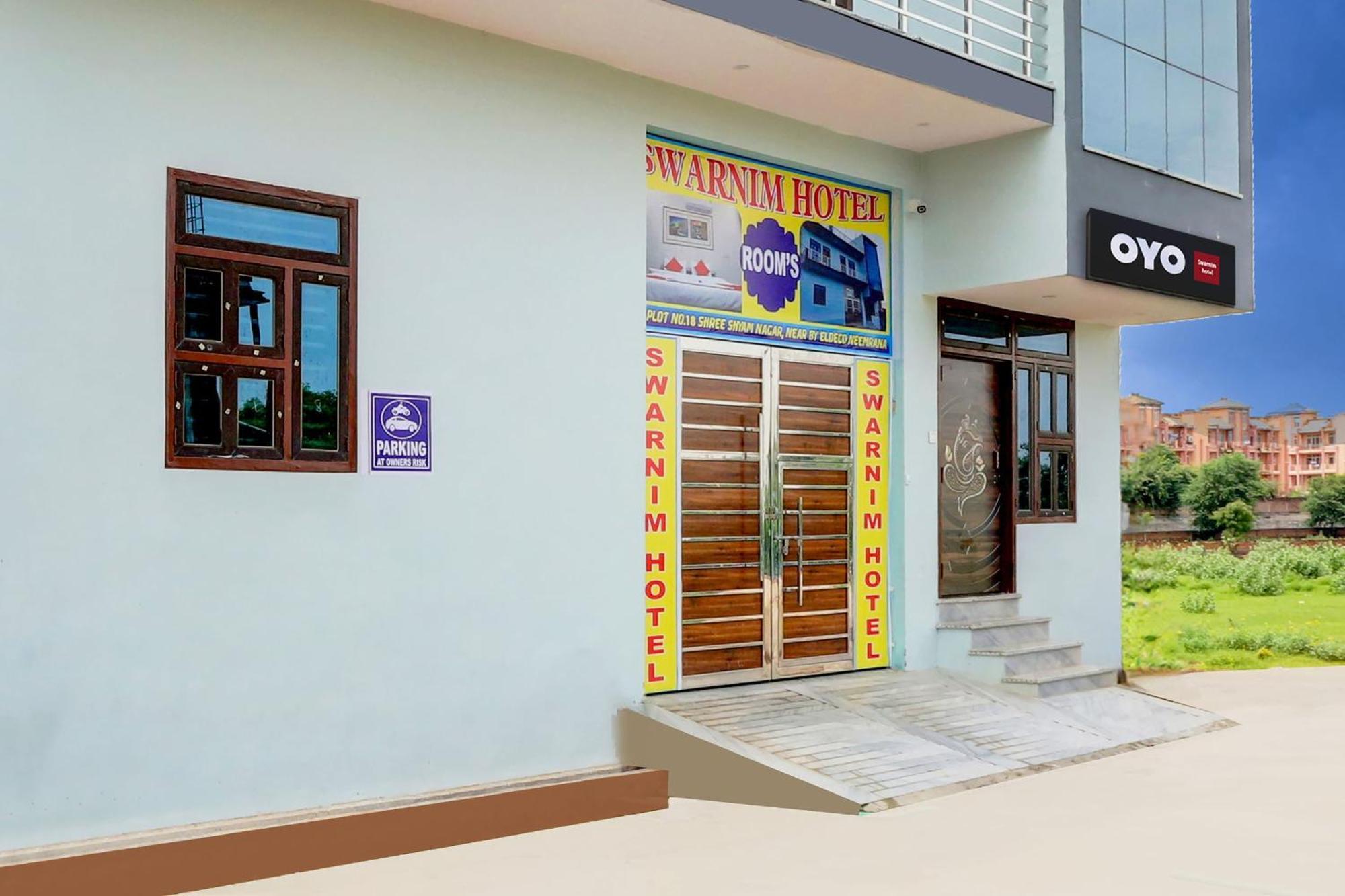 Super Hotel O Swarnim Hotel Neemrana Exterior foto